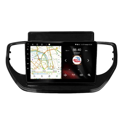 Штатная магнитола VAYCAR 2003-09VO8 8/128 ГБ для Hyundai Solaris 2020+ на Android 10.0