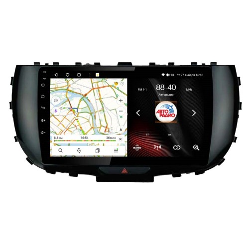 Штатная магнитола VAYCAR 1214-09VO8 8/128 ГБ для Kia Soul III 2019-2024 на Android 10.0