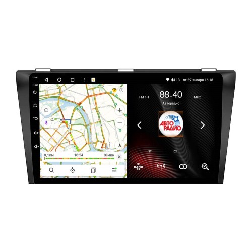 Штатная магнитола VAYCAR 0161-09VO8 8/128 ГБ для Mazda 3 2003 - 2009 на Android 10.0