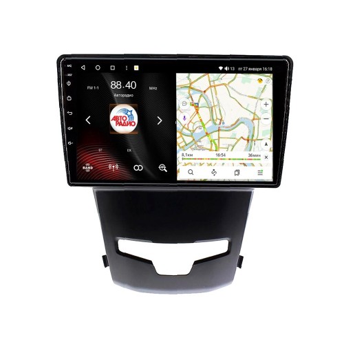 Штатная магнитола VAYCAR 0355-09VO8 8/128 ГБ для SsangYong Actyon 2013-2022 на Android 10.0