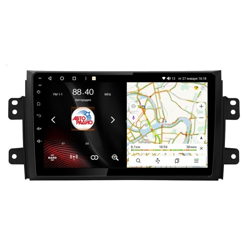 Штатная магнитола VAYCAR 0124-09VO8 8/128 ГБ для Suzuki SX4 I 2006-2014 на Android 10.0