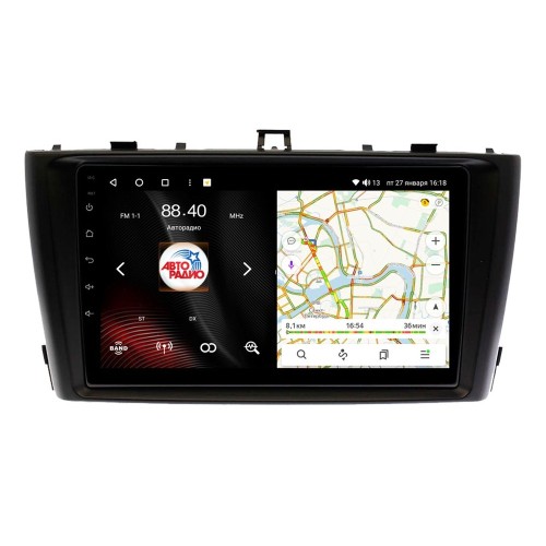 Штатная магнитола VAYCAR 1224-09VO8 8/128 ГБ для Toyota Avensis III 2009-2015 на Android 10.0