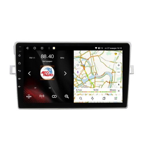 Штатная магнитола VAYCAR 2153-09VO8 8/128 ГБ для Toyota Verso 2009-2018 на Android 10.0