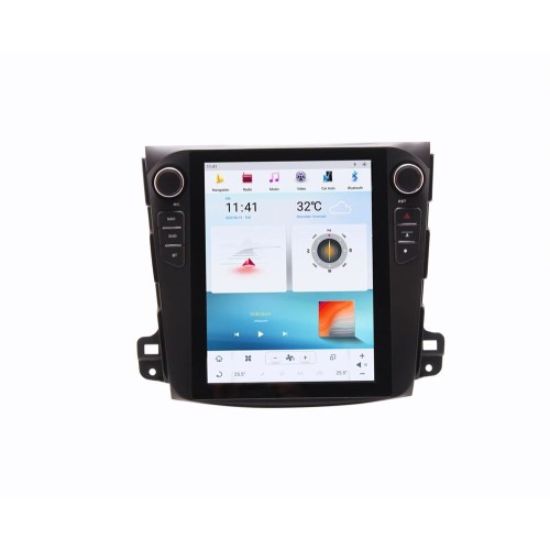 Магнитола Тесла CarMedia ZF-1106-Q6 для Mitsubishi Outlander/XL 2006-2012 на Android 11.0