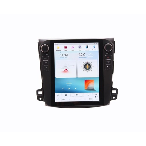 Магнитола Тесла CarMedia ZF-1106-Q6 Tesla-Style для Citroen C-Crosser 2007-2013 на Android 11.0
