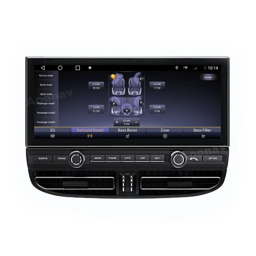Штатное головное устройство CarMedia KP-P1201 для Porsche Cayenne 2011-2018 на Android 10.0