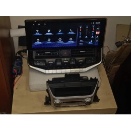 Штатная магнитола CarMedia KP-T1604 для Toyota Land Cruiser 200 2015-2021 (top) на Android 10.0