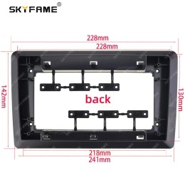 Переходная рамка CarMedia universal 9 и 10 дюймов SF-9010