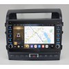 Штатная магнитола CarMedia SF-1620-3-A-N (с кнопками) для Toyota Land Cruiser 200 2007-2015 top на Android 10.0