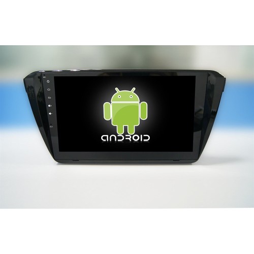 Штатная магнитола CarMedia QR-1037 для Skoda Superb III 2015-2024 на Android 6.0