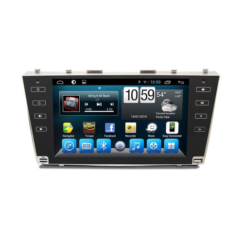 Штатная магнитола CarMedia QR-9051 для Toyota Camry V40 2006-2011 на Android 6.0