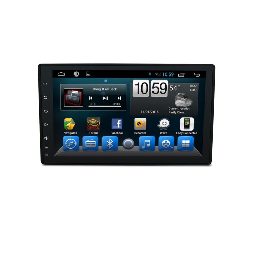 Штатная магнитола CarMedia QR-9032-T3 для Toyota Hilux VIII 2015-2020 на Android 6.0