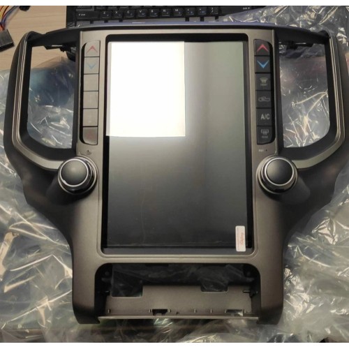 Магнитола Тесла CarMedia ZF-1265-DSP Tesla-Style для Dodge RAM 2020+ на Android 9.0
