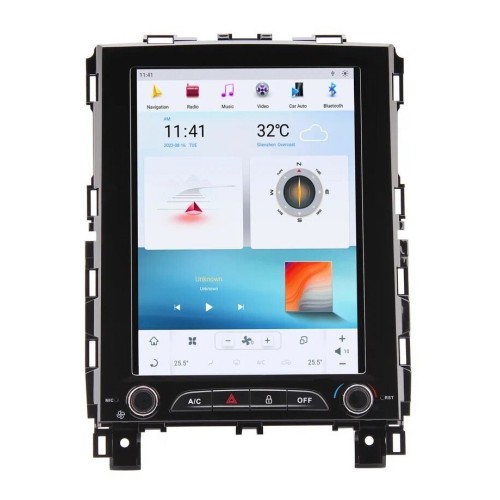 Магнитола Тесла CarMedia ZF-1057L-Q6 Tesla-Style для Renault Koleos 2016+ на Android 11.0