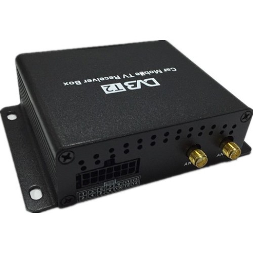 Автомобильный цифровой ТВ-тюнер Carmedia DVB-T2 (2 Антенны)