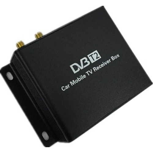 Автомобильный цифровой ТВ-тюнер Carmedia DVB-T2 (2 Антенны)