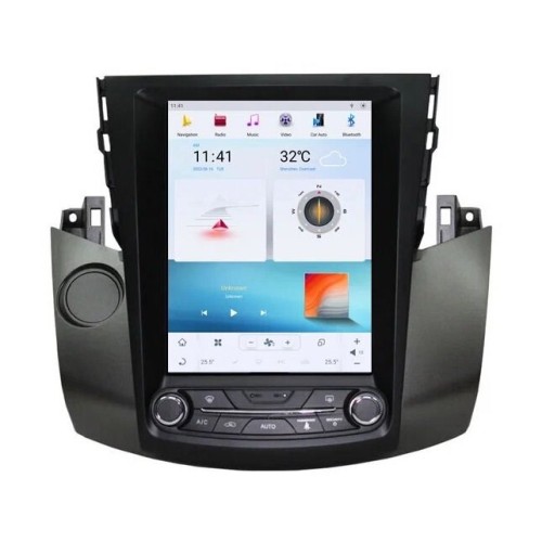 Магнитола Тесла CarMedia ZF-1121-Q6 Tesla-Style для Toyota RAV4 (XA30) 2006-2013 на Android 11.0