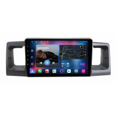 Штатная магнитола Unison QL22-038M для Toyota Corolla X E120 IX 2000-2007 на Android 10.0