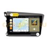 Штатная магнитола Wide Media MT9166QU PRO для Honda Civic 2012-2015 на Android 10.0