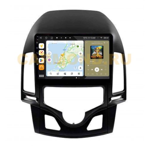 Штатная магнитола Wide Media MT043QU PRO для Hyundai i30 2008-2011 на Android 10.0