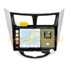 Штатная магнитола Wide Media MT9027QU PRO для Hyundai Solaris I 2011-2017 на Android 10.0