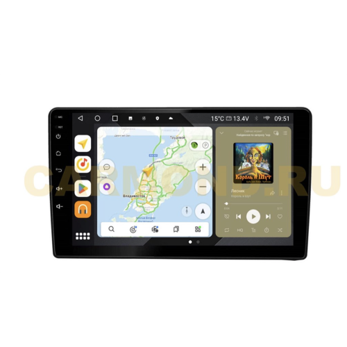 Штатная магнитола Wide Media MT233QU PRO для Hyundai Starex H1 2007-2016 на Android 10.0