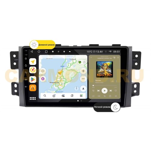 Штатная магнитола Wide Media MT9142QU PRO для Kia Mohave I 2008-2018 на Android 10.0