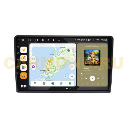 Штатная магнитола Wide Media MT1207QU PRO для Lada Granta I 2011-2018 на Android 10.0