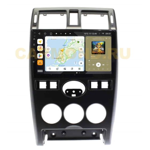Штатная магнитола Wide Media MT3112QU PRO для Lada Priora 2007-2013 на Android 10.0