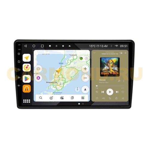 Штатная магнитола Wide Media MT3057QU PRO для Mitsubishi L200 2018-2024 на Android 10.0