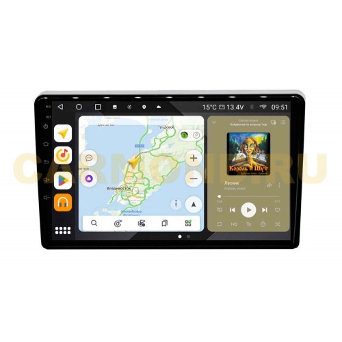 Штатная магнитола Wide Media MT3053QU PRO для Mitsubishi Outlander I 2002-2008 на Android 10.0