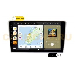 Штатная магнитола Wide Media MT9371QU PRO для Toyota Avensis II 2003-2008 (Серая) на Android 10.0