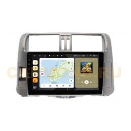 Штатная магнитола Wide Media MT9005QU PRO для Toyota Land Cruiser Prado 150 2009-2013 (для авто с усил) на Android 10.0