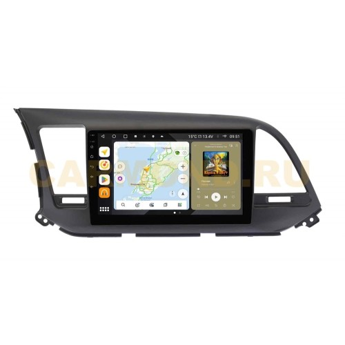 Штатная магнитола Wide Media MT9026QU PRO для Hyundai Elantra VI (AD) 2016-2019 (для авто с камерой) на Android 10.0