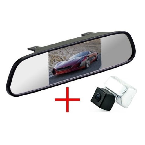 Зеркало + камера для Mazda 6 хетч (06-08), CX-5 (11+), CX-7 (06+) , CX-9 (07+)