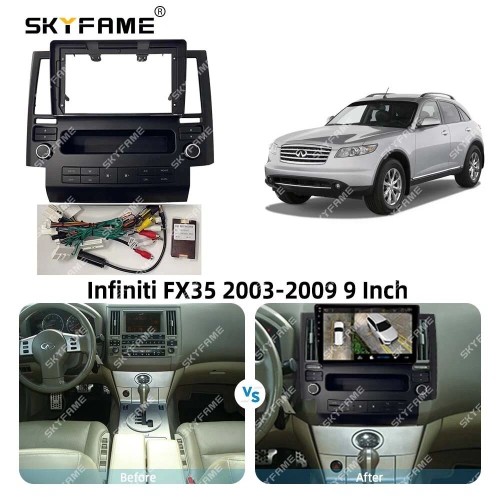 Штатная магнитола CarMedia SF-9279-1-F для Infiniti FX35/FX45 2003-2006 на Android 10.0
