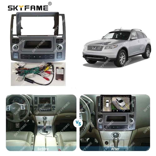 Штатная магнитола CarMedia SF-9279-2-I для Infiniti FX35/FX45 2007-2009 на Android 10.0