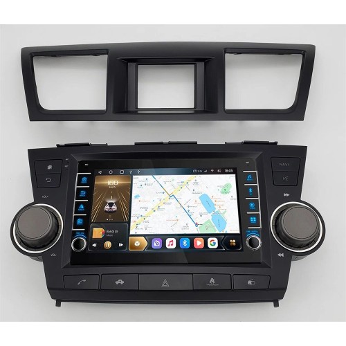 Штатная магнитола CarMedia OL-9431-2-F (с кнопками) для Toyota Highlander (U40) 2007-2013 на Android 10.0