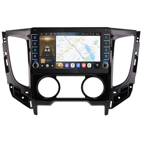 Штатная магнитола CarMedia OL-9567-1-Q (с кнопками) для Mitsubishi Pajero Sport III, L200 V 2015-2021 на Android 10.0