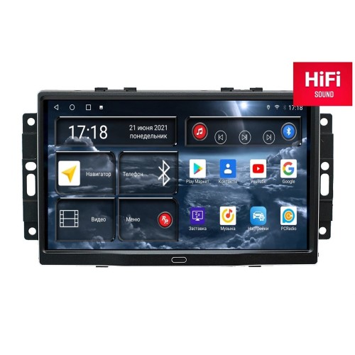 Штатная магнитола Redpower 75217 Hi-Fi для Jeep, Chrysler на Android 10.0