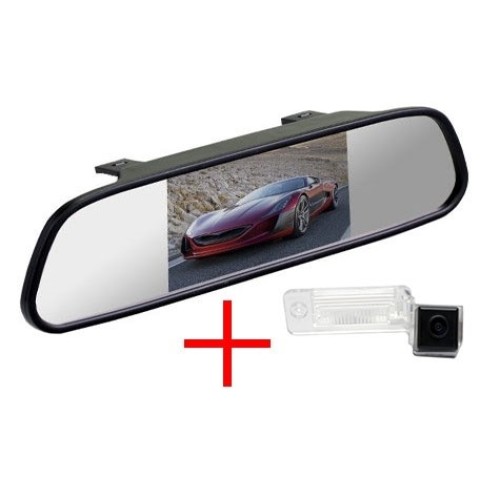Зеркало + камера cam-057 для Audi A3 (03-13) / A4 (04-08) / A6 (01-04) / A8 (02-10) / Allroad (01-04) / Q7 (05-11)