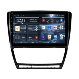 Штатная магнитола Redpower 75005B Hi-Fi для Skoda Octavia II (A5) 2004-2013 с климат-контролем на Android 10.0