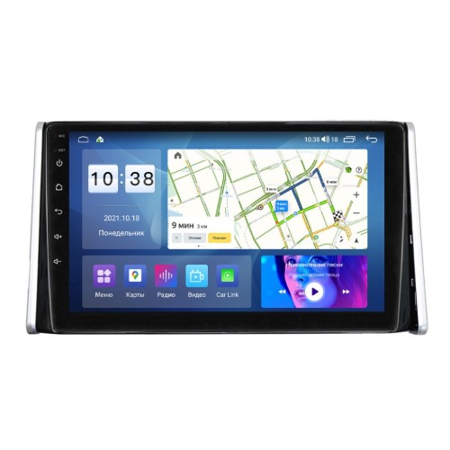 Штатная магнитола Штатная магнитола Parafar для Toyota RAV4 2019+ левый руль ТИП 4 на Android 11.0 (PF568T4FHD)