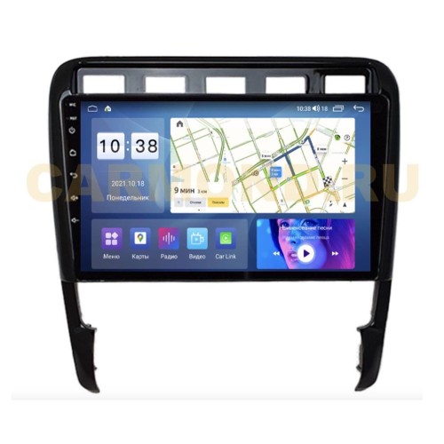 Штатная магнитола Parafar для Porsche Cayenne (2002-2010) на Android 11.0 (PF954UHD)