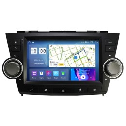 Штатная магнитола Parafar для Toyota Highlander (U40) 2007-2013 (c кнопкой аварийки) на Android 11.0 (PF036UHD)