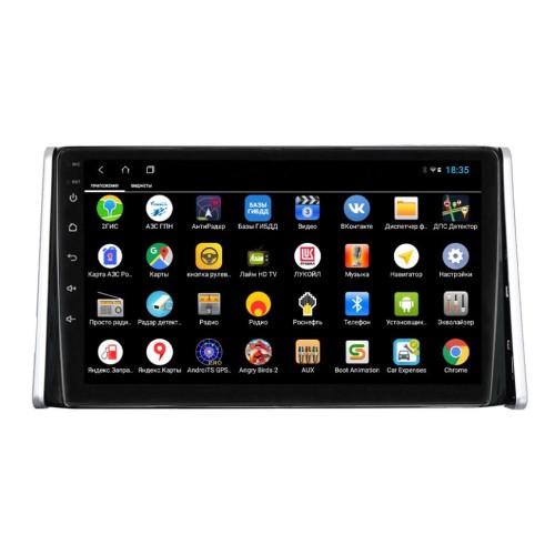 Штатная магнитола Parafar для Toyota RAV4 (2019+) левый руль ТИП 4 на Android 12.0 (PF568T4XHD)