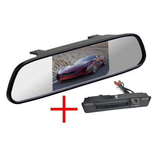 Зеркало + камера cam-107 для Ford Focus 3 2015, 2016, 2017+ (SonyCCD 170 градусов)