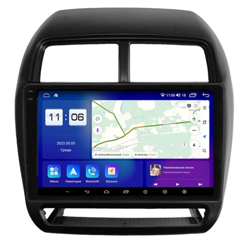 Штатная магнитола Parafar для Mitsubishi ASX 2016+ (экран 2K) на Android 11.0 (PF028U2K)
