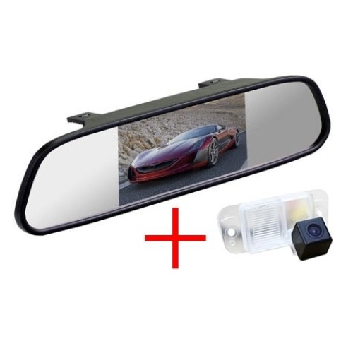 Зеркало + камера cam-087 для SsangYong Actyon 2006 - 2010