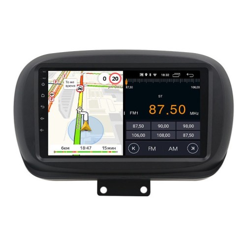 Штатная магнитола Parafar для Fiat 500x (2014+) на Android 11.0 (PF600FHD)